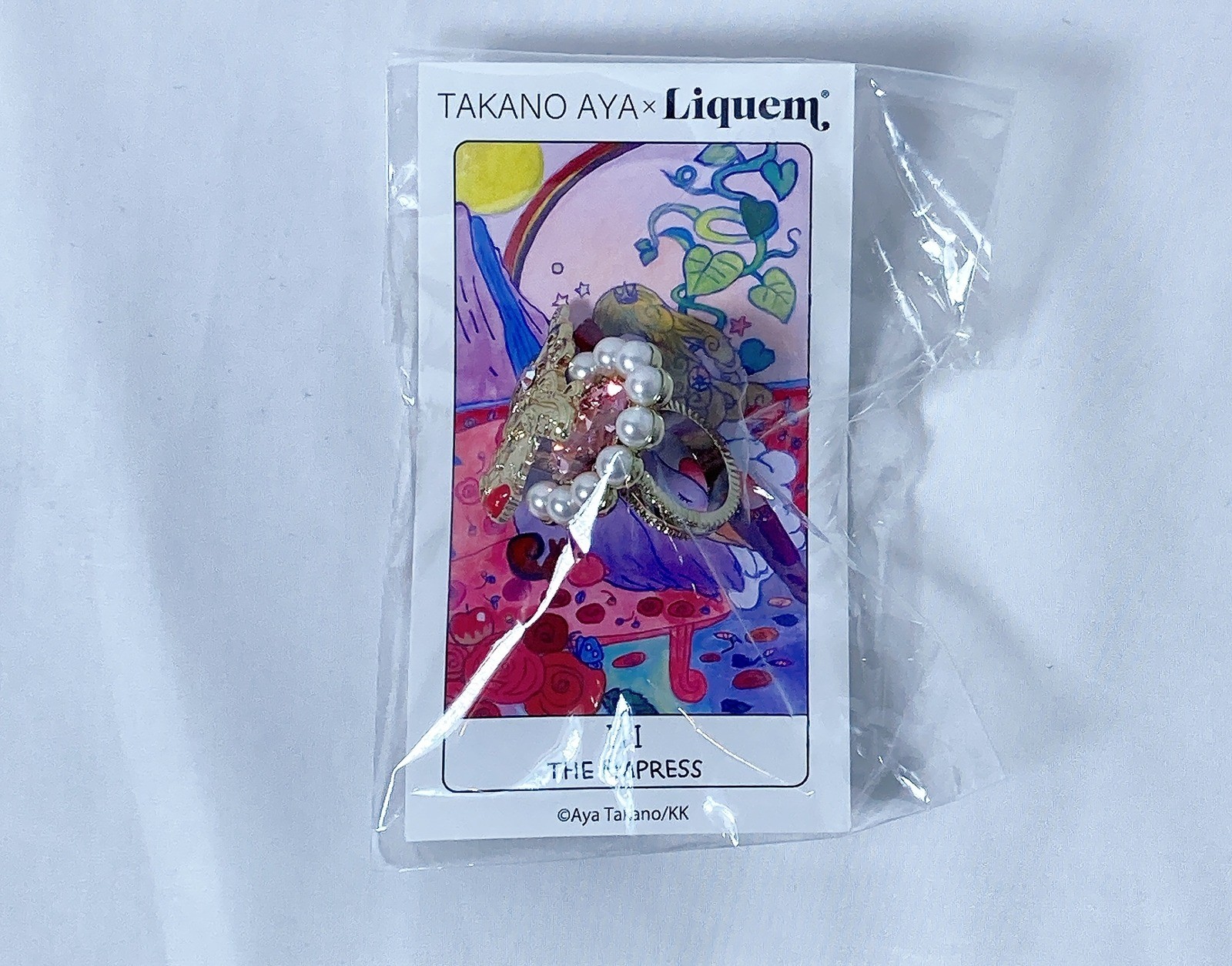 AYA TAKANO x Liquem Ring The Fool Tarot Japan Collab Jewelry Kaikai Kiki New