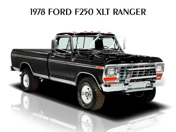 1978 Ford Ranger F250 XLT Pickup Truck NEW Metal Sign: 12x16\