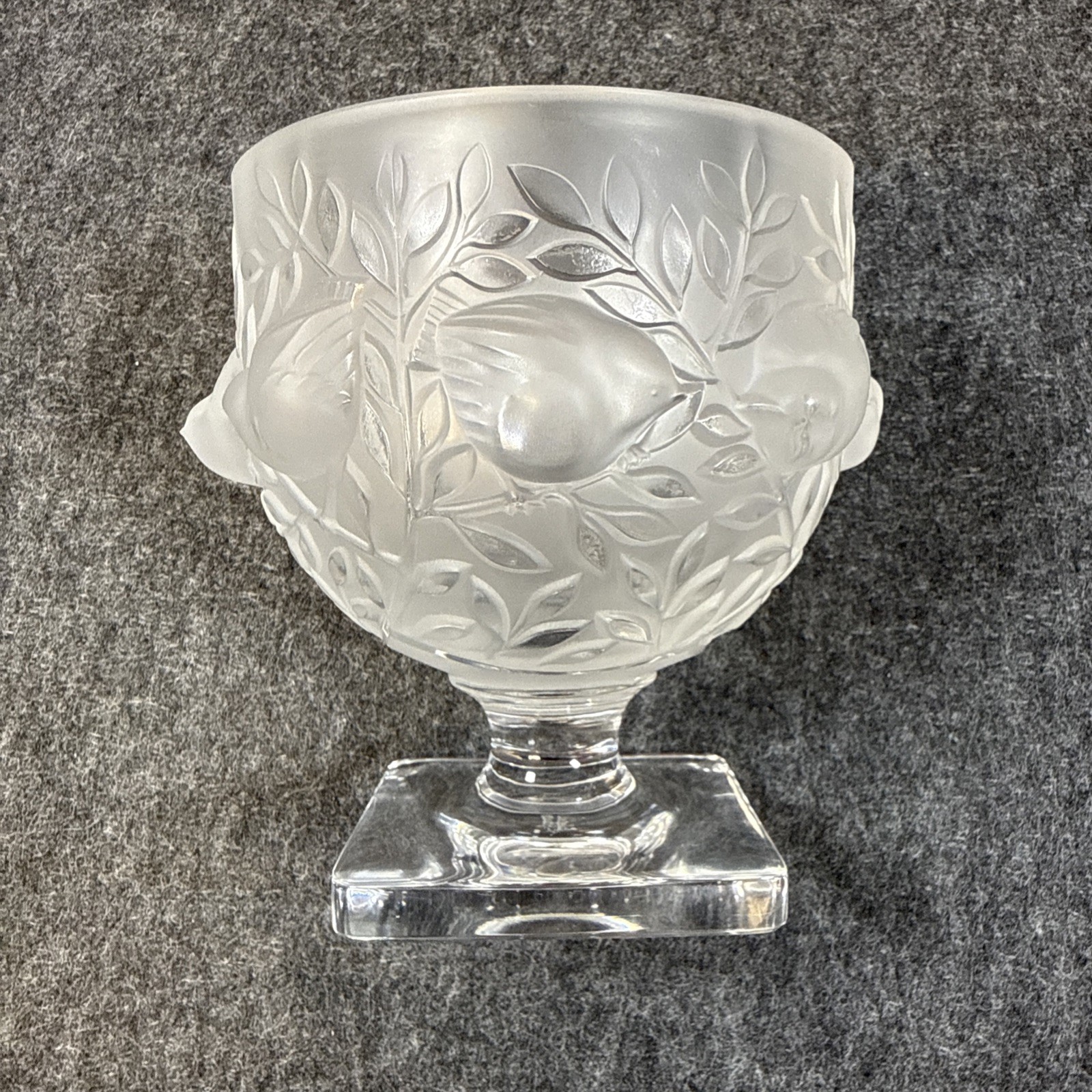 Lalique France Frosted Crystal Lalique France Frosted Crystal