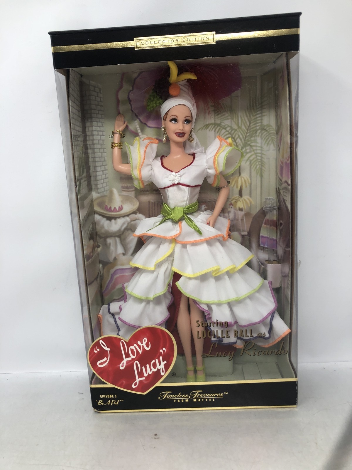 Mattel I Love Lucy Ricardo Barbie Doll Timeless Treasures Collection, Episode 3 Mattel I Love Lucy Ricardo Barbie Doll Timeless Treasures Collection, Episode 3
