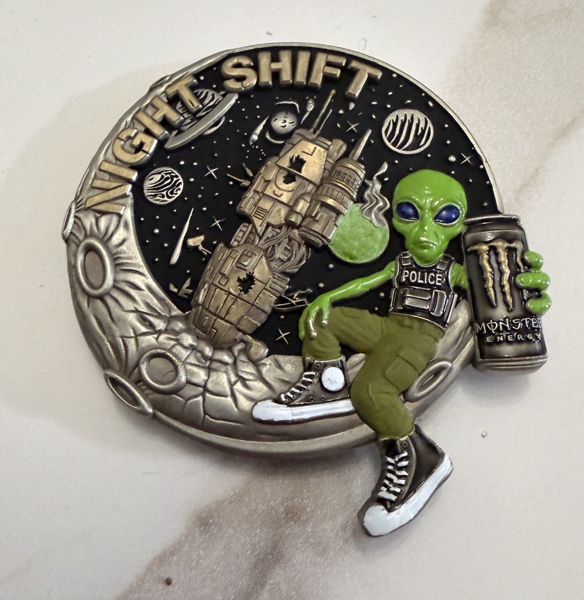 DAVENPORT POLICE DEPARTMENT NIGHT SHIFT ASTRONAUT FLORIDA Police Challenge CGRT DAVENPORT POLICE DEPARTMENT NIGHT SHIFT ASTRONAUT FLORIDA Police Challenge CGRT
