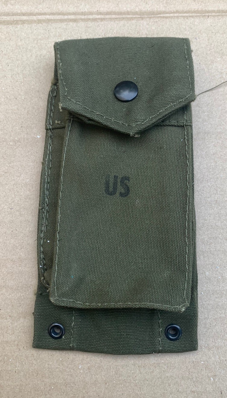 Original Vietnam Era US Military M1961 Ammo Magazine Pouch Original Vietnam Era US Military M1961 Ammo Magazine Pouch