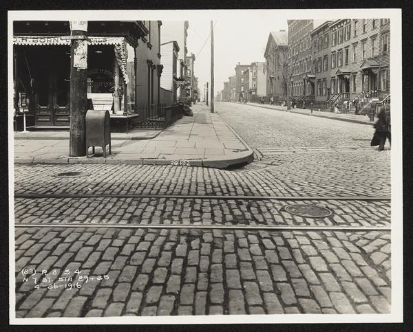 North 7th Street and Bedford Avenue Station 29+25 Brooklyn NY 1920s Old Photo 1