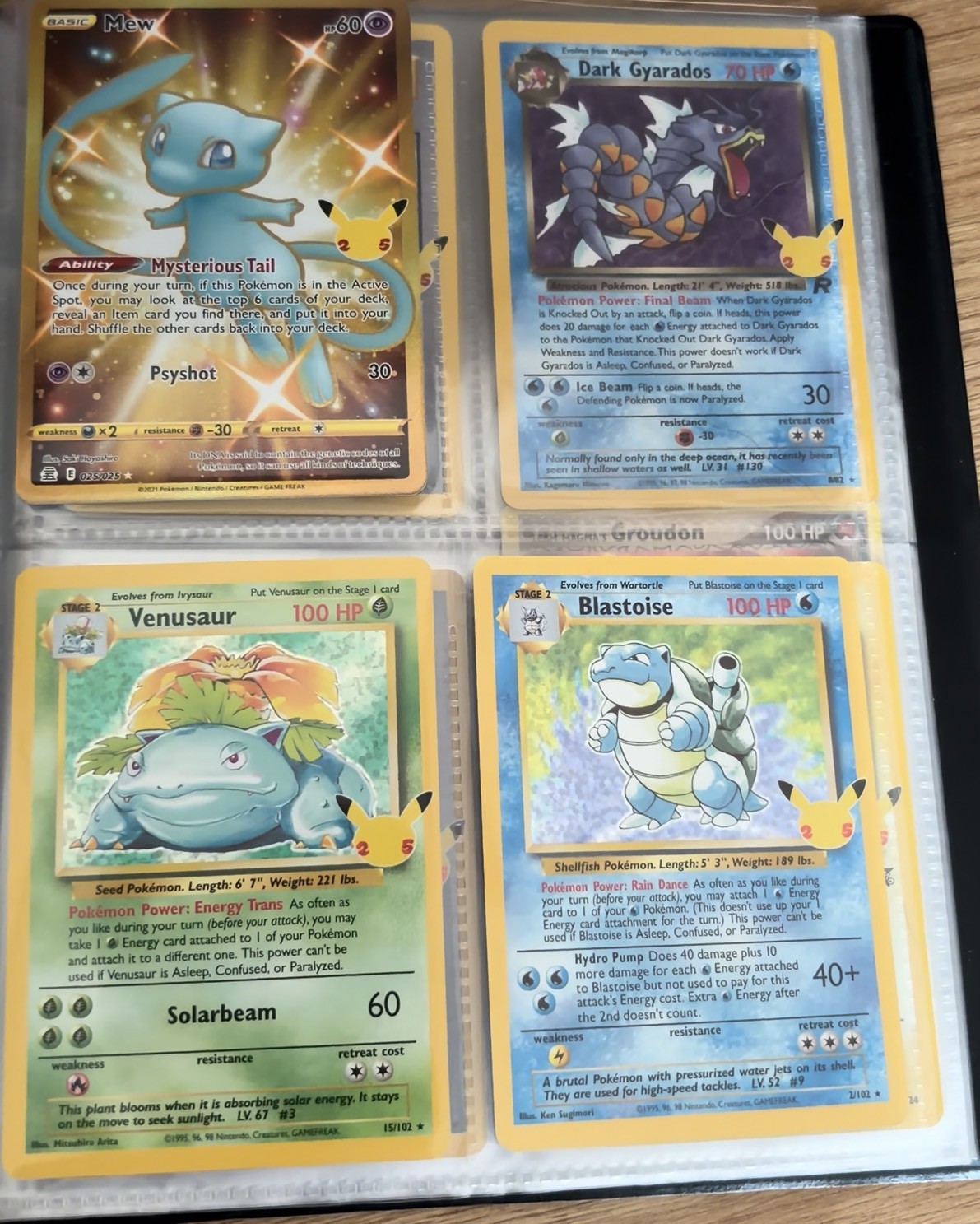 Pokemon - 25th Anniversary Celebrations Cards 49/50 Almost Complete Set + Promos