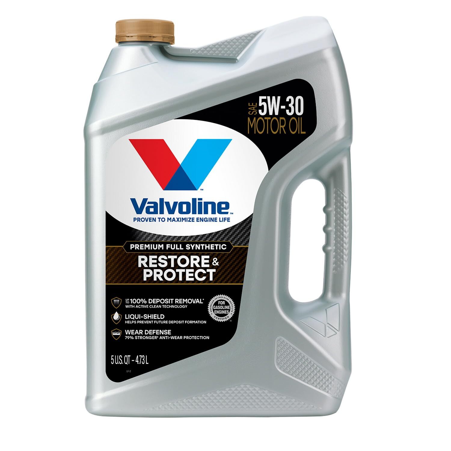 Valvoline Restore Protect 5 QT Full Synthetic Motor Oil Clean Fuel Economy Valvoline Restore Protect 5 QT Full Synthetic Motor Oil Clean Fuel Economy