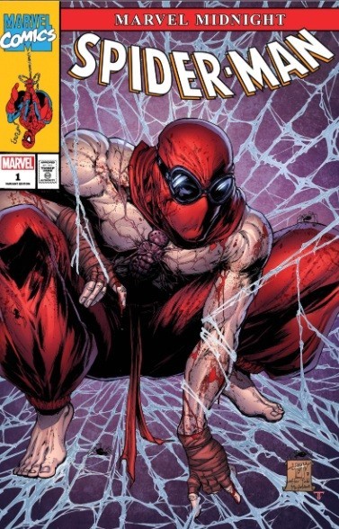 MIDNIGHT SPIDERMAN 1 JONATHON URIBE NYCC EXCLUSIVE VARIANT NM 2026 MIDNIGHT SPIDERMAN 1 JONATHON URIBE NYCC EXCLUSIVE VARIANT NM 2026