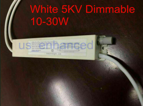 Dimmable Transformer Neon Light Sign Power Supply 5KV 30MA W Includes a Dimmer Dimmable Transformer Neon Light Sign Power Supply 5KV 30MA W Includes a Dimmer