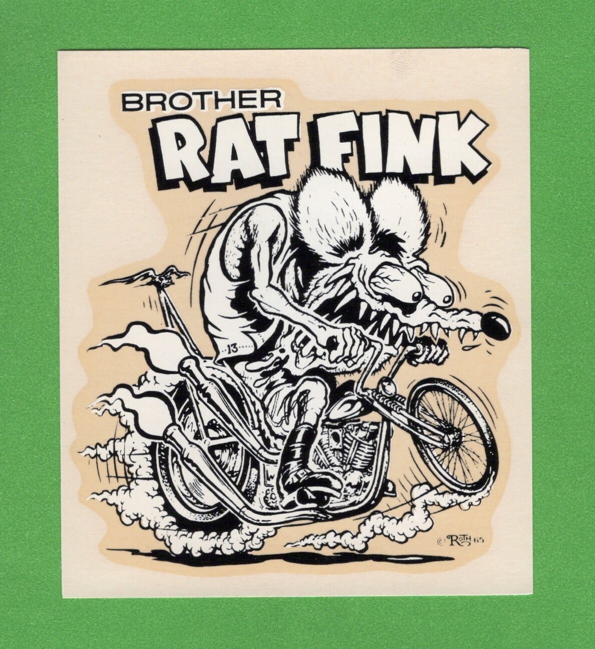 VINTAGE ORIGINAL 1965 ED ROTH 