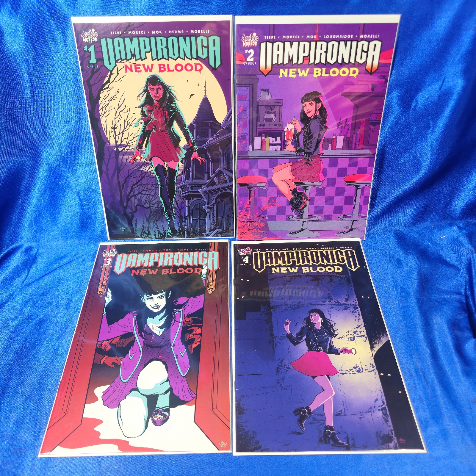 VAMPIRONICA NEW BLOOD 1-4 1 2 3 4 SET 2020 ARHCIE HORROR