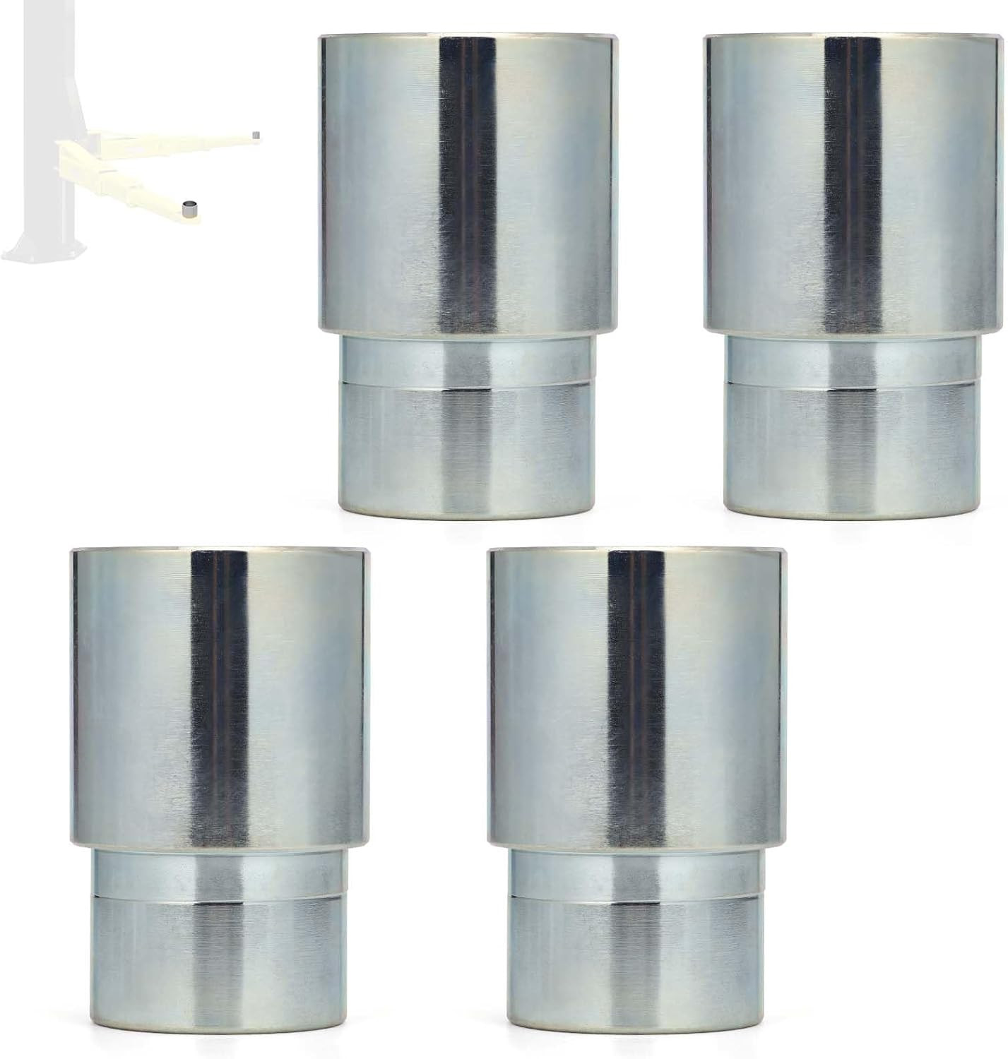 4Pcs Upgraded 60Mm Lift Adapter, 3 Inch Extension Stack Truck Adapter | 12000Lb/