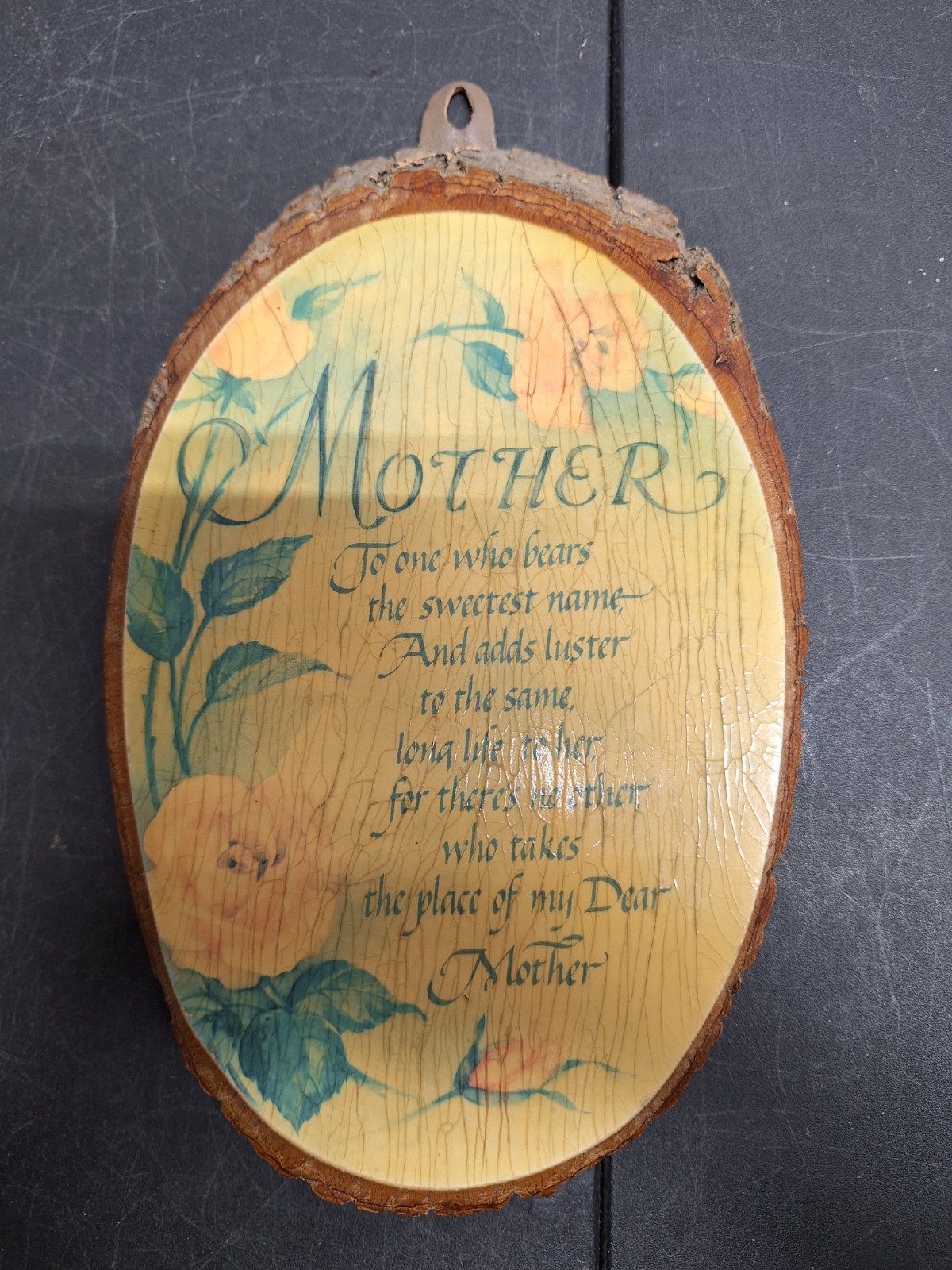 Vintage Conneaut Lake Park Souvenir Wood Sign - Mother’s Plaque Vintage Conneaut Lake Park Souvenir Wood Sign - Mother’s Plaque