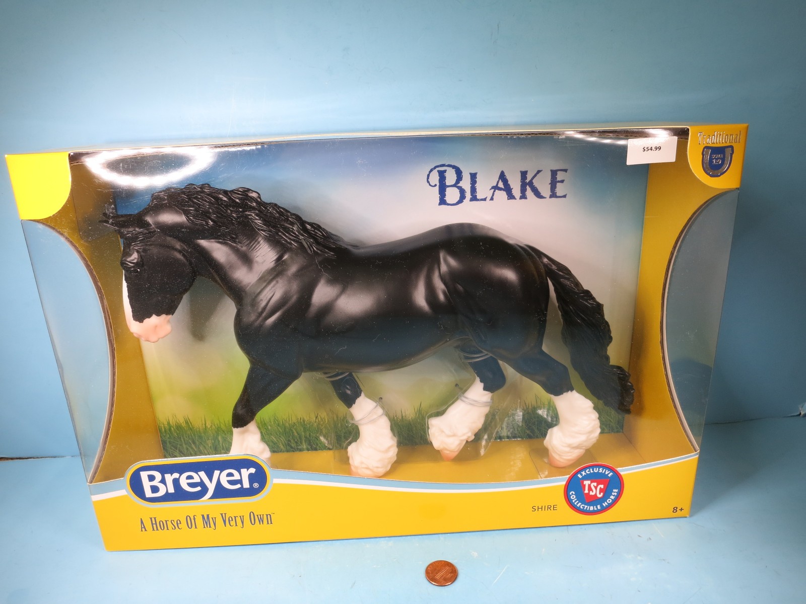 BREYER TRADITIONAL-Blake Black Shire-TSC Special Run 2026-Shannondell Mold-NEW BREYER TRADITIONAL-Blake Black Shire-TSC Special Run 2026-Shannondell Mold-NEW