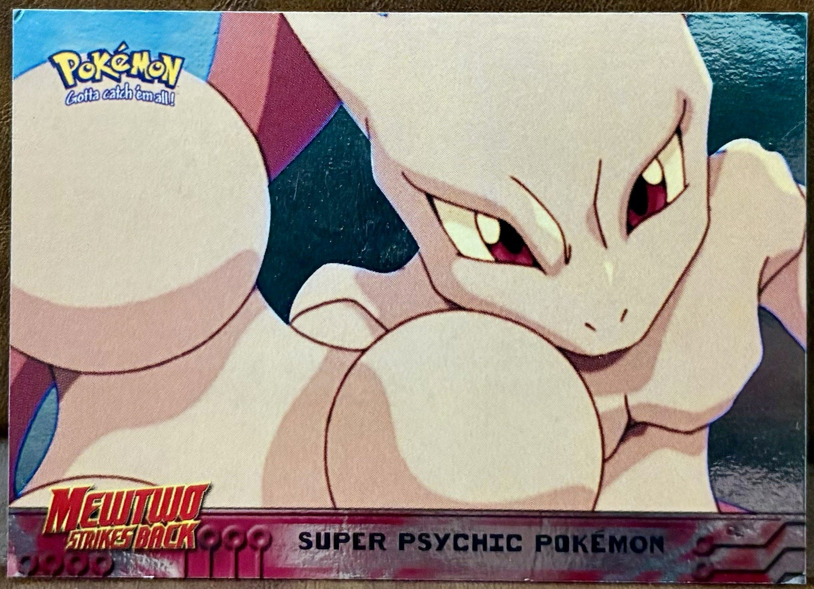 Topps 1999 Pokémon Movie Animation Edition Mewtwo Super Psychic Foil Pokémon #0 Topps 1999 Pokémon Movie Animation Edition Mewtwo Super Psychic Foil Pokémon #0