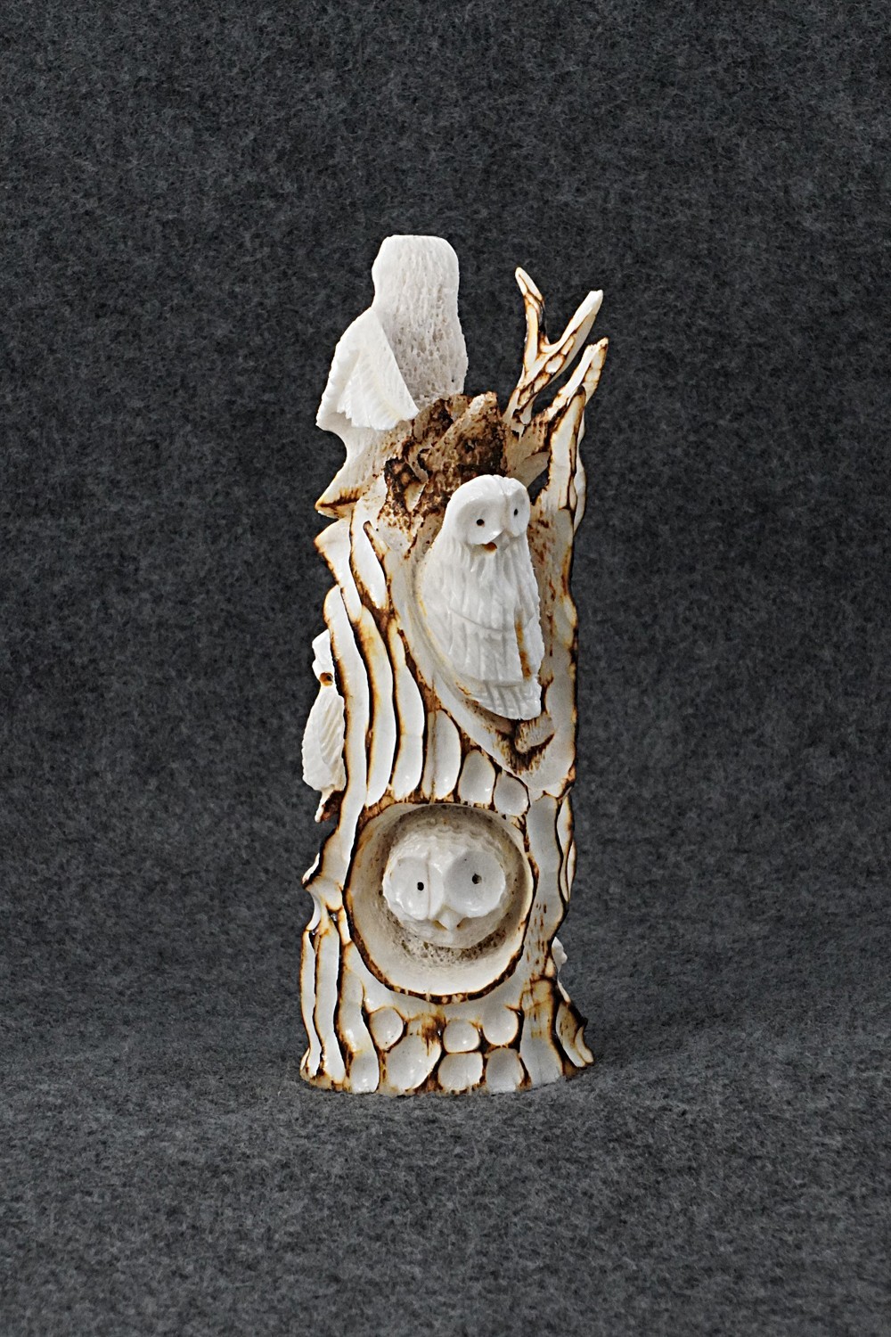 Owl Zuni Fetish Carving - Ruben Najera Owl Zuni Fetish Carving - Ruben Najera
