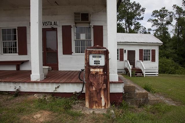 Photo:Buena Vista Alabama 2010 Historic Structures Vintage Gas Pump