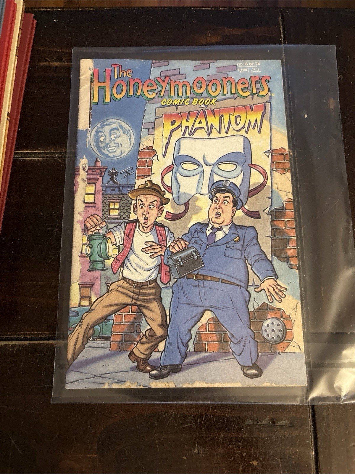 Honeymooners Comic Book Phantom #8 Triad Pub 1988 Honeymooners Comic Book Phantom #8 Triad Pub 1988