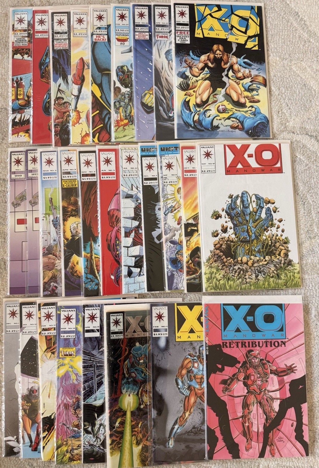 X-O MANOWAR #0-28 & REDEMPTION COMIC BOOKS - Mint Condition 🔥🔥🔥