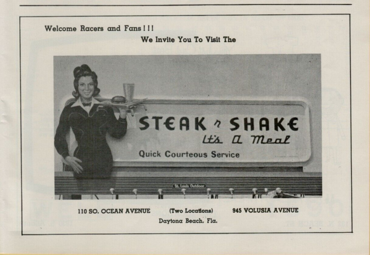 1968 Steak & Shake St Louis Billboard Waitress It\'s a Meal Vintage Print Ad 1968 Steak & Shake St Louis Billboard Waitress It\'s a Meal Vintage Print Ad