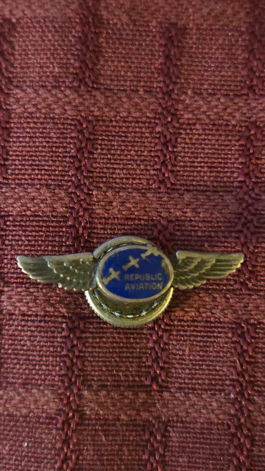 republic aviation sterling pin