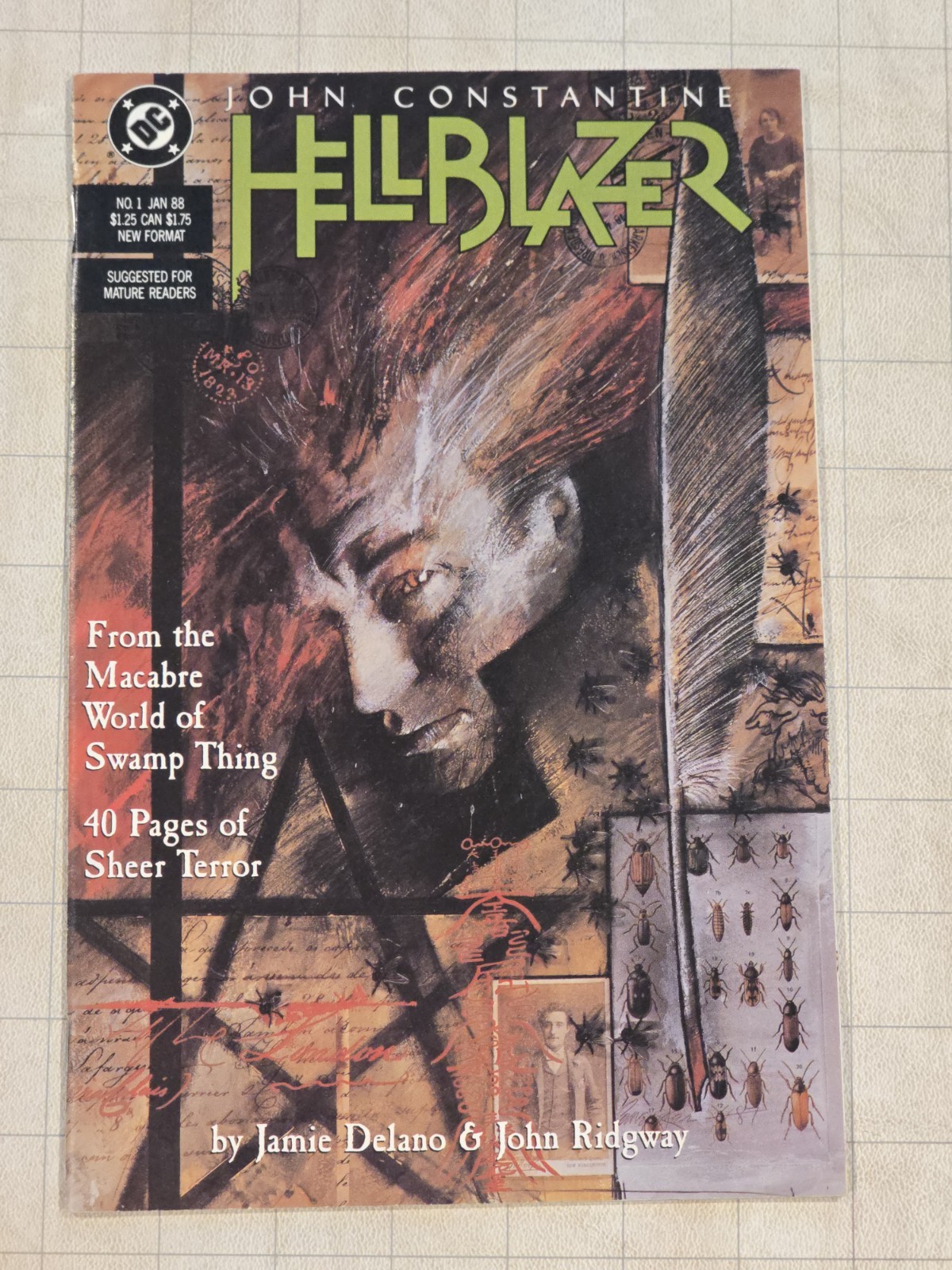 Hellblazer #1 First Ongoing Title Series 1st App. Of Papa Midnite Hellblazer #1 First Ongoing Title Series 1st App. Of Papa Midnite
