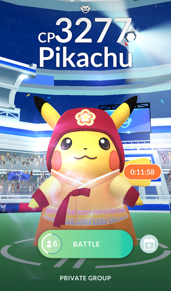 ⚔️ 5x Orange Hanbok Pikachu Remote Raid Invites – Pokémon Go | Fast Delivery 🚀