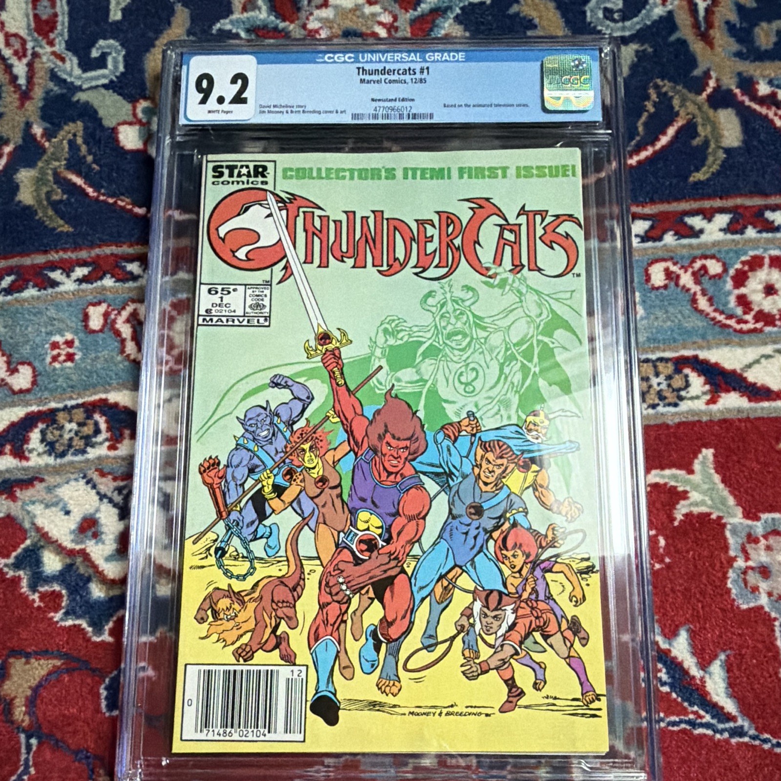 Thundercats #1 CGC 9.2 (1985) Marvel Comics Lion-O Michelinie Mooney
