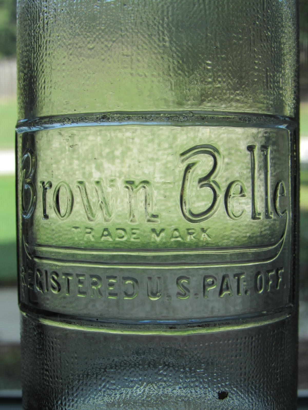 BROWN BELLE  Bottle - Black Owned - Birmingham, Alabama - 1950