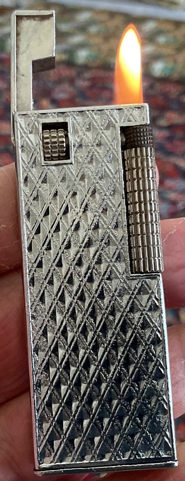 Vintage Viscount Petrol Lighter / VG / Serviced.
