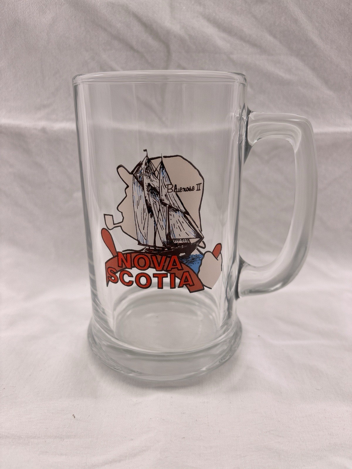 Nova Scotia Beer mug glass