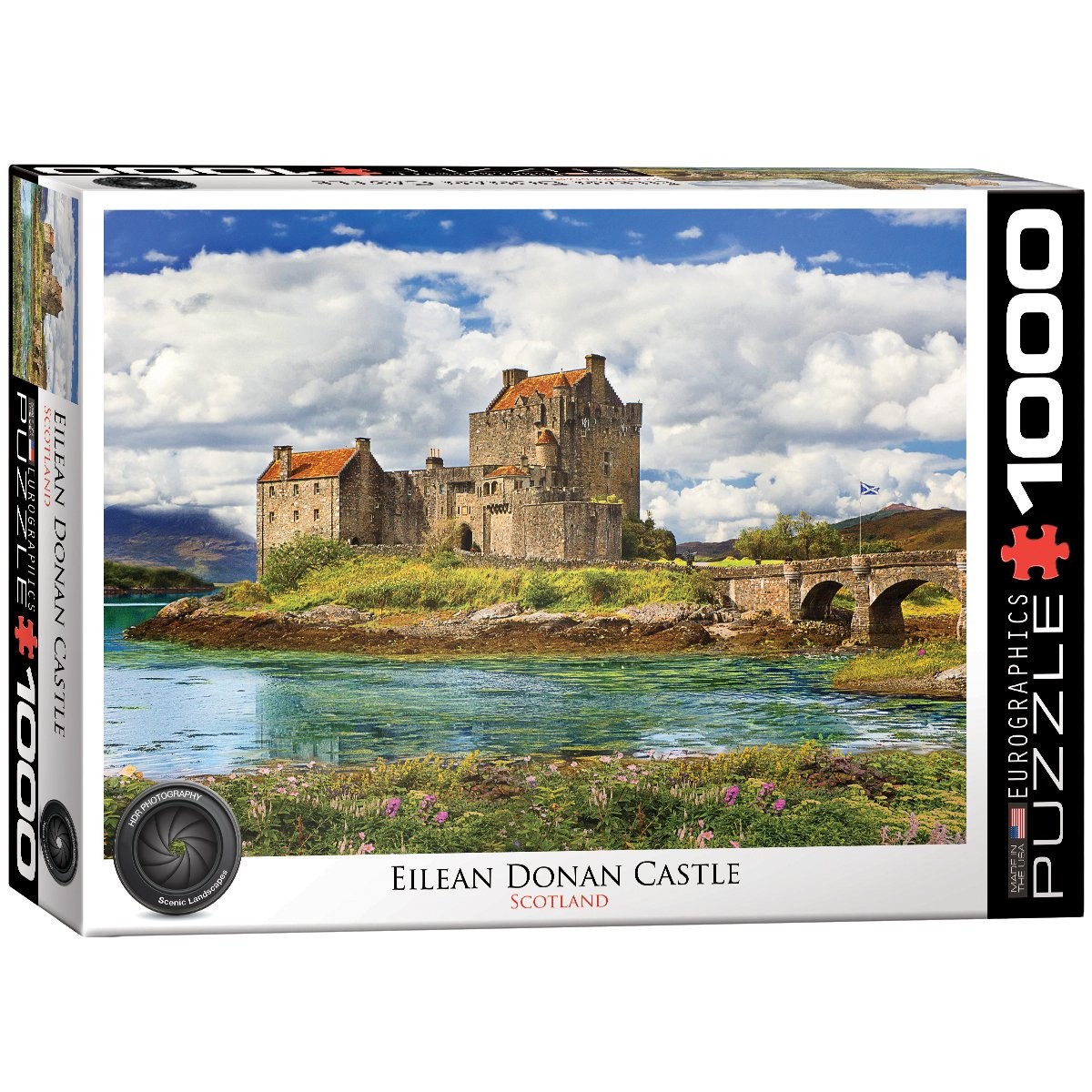 EuroGraphics (EURHR) Eilean Donan Castle - Scotland 1000Piece Jigsaw Puzzle EuroGraphics (EURHR) Eilean Donan Castle - Scotland 1000Piece Jigsaw Puzzle