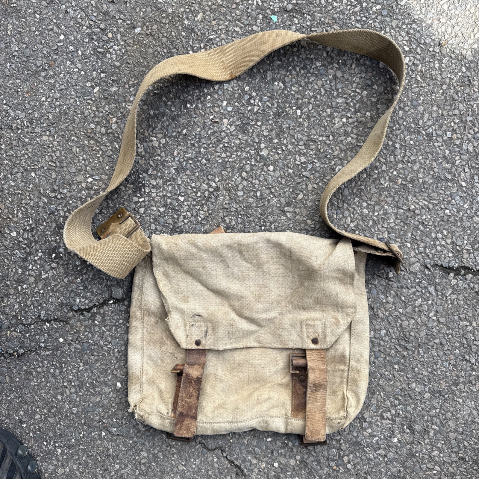 World War 1 Australian Military Army Khaki Canvas Haversack CGHF 1916 D^D WW1 World War 1 Australian Military Army Khaki Canvas Haversack CGHF 1916 D^D WW1