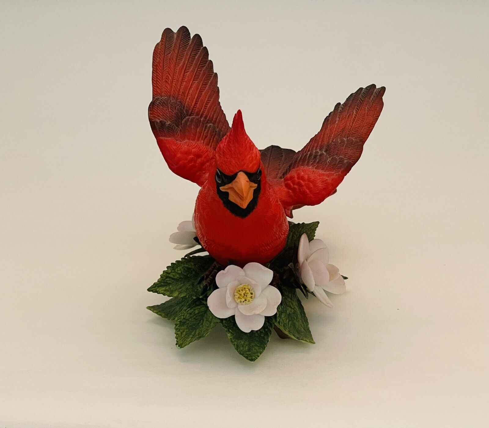 Lenox Vintage Fine Porcelain Cardinal Garden Birds Figurine