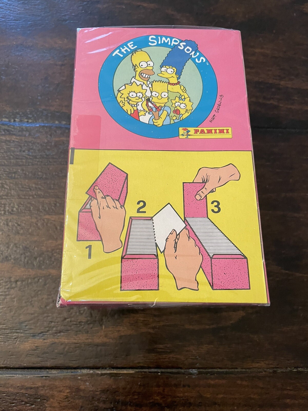 (1) Sealed Box 1991 Panini the Simpsons (100 packs)