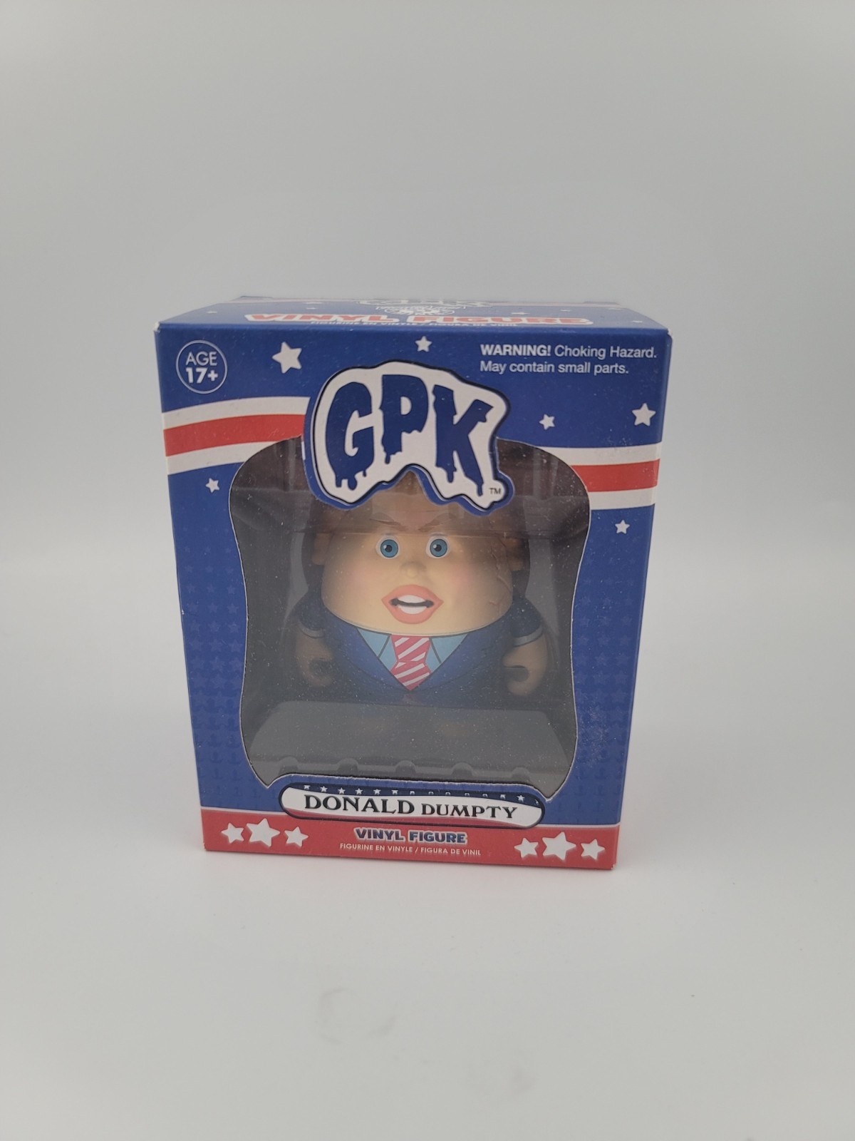 Topps Garbage Pail Kids “Donald Dumpty” 2016 Election Donald Trump Vinyl NIB Topps Garbage Pail Kids “Donald Dumpty” 2016 Election Donald Trump Vinyl NIB