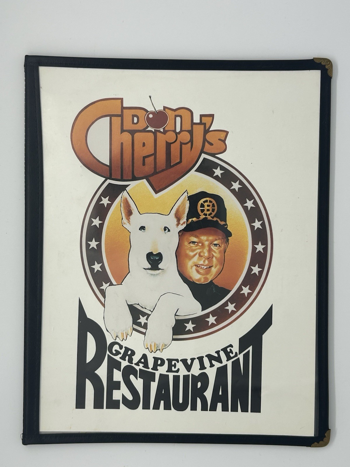 Original Don Cherry’s Grapevine Restaurant Menu From Hamilton, Ontario
