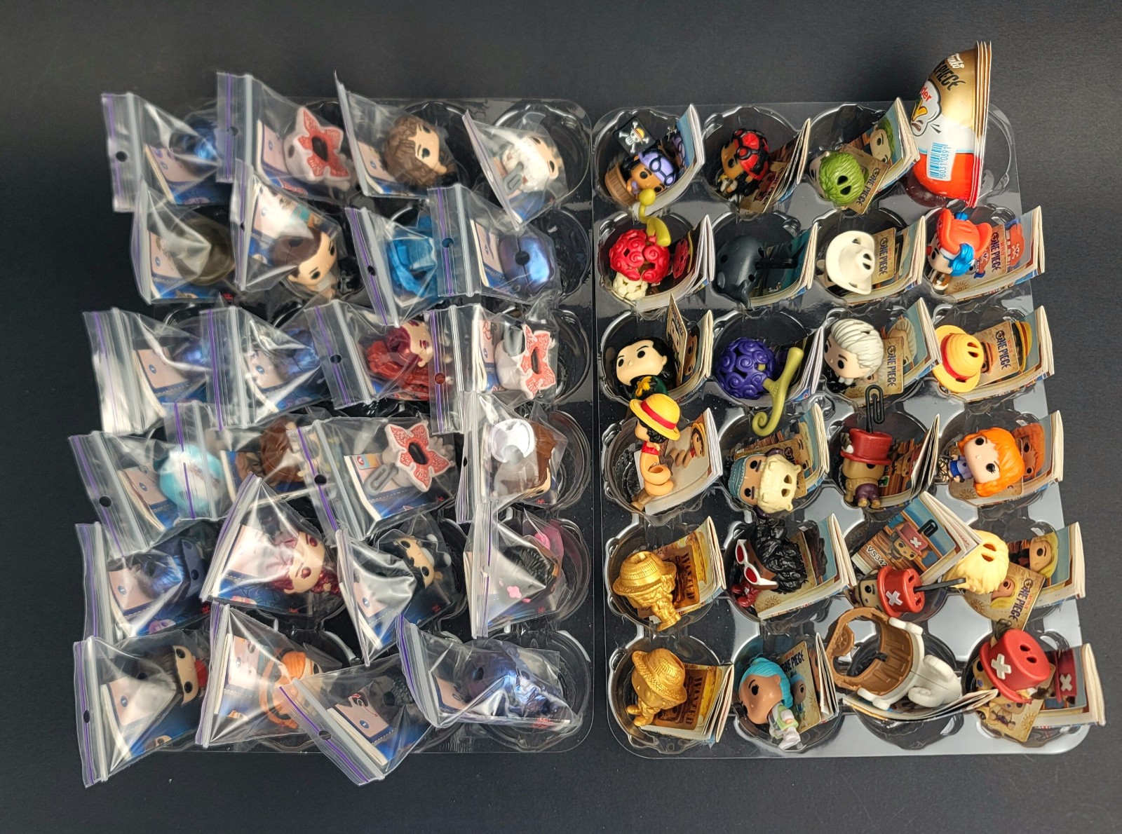 TOP offer 2 sets Stranger Things (24pcs) & One Piece (23pcs) +6 shells +allBPZ TOP offer 2 sets Stranger Things (24pcs) & One Piece (23pcs) +6 shells +allBPZ