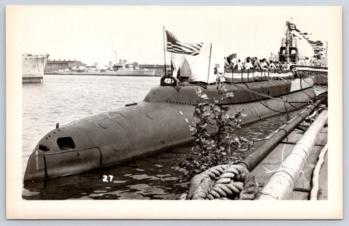 U505 German Submarine Capture CHICAGO Science Industry 1950s RPPC U505 German Submarine Capture CHICAGO Science Industry 1950s RPPC