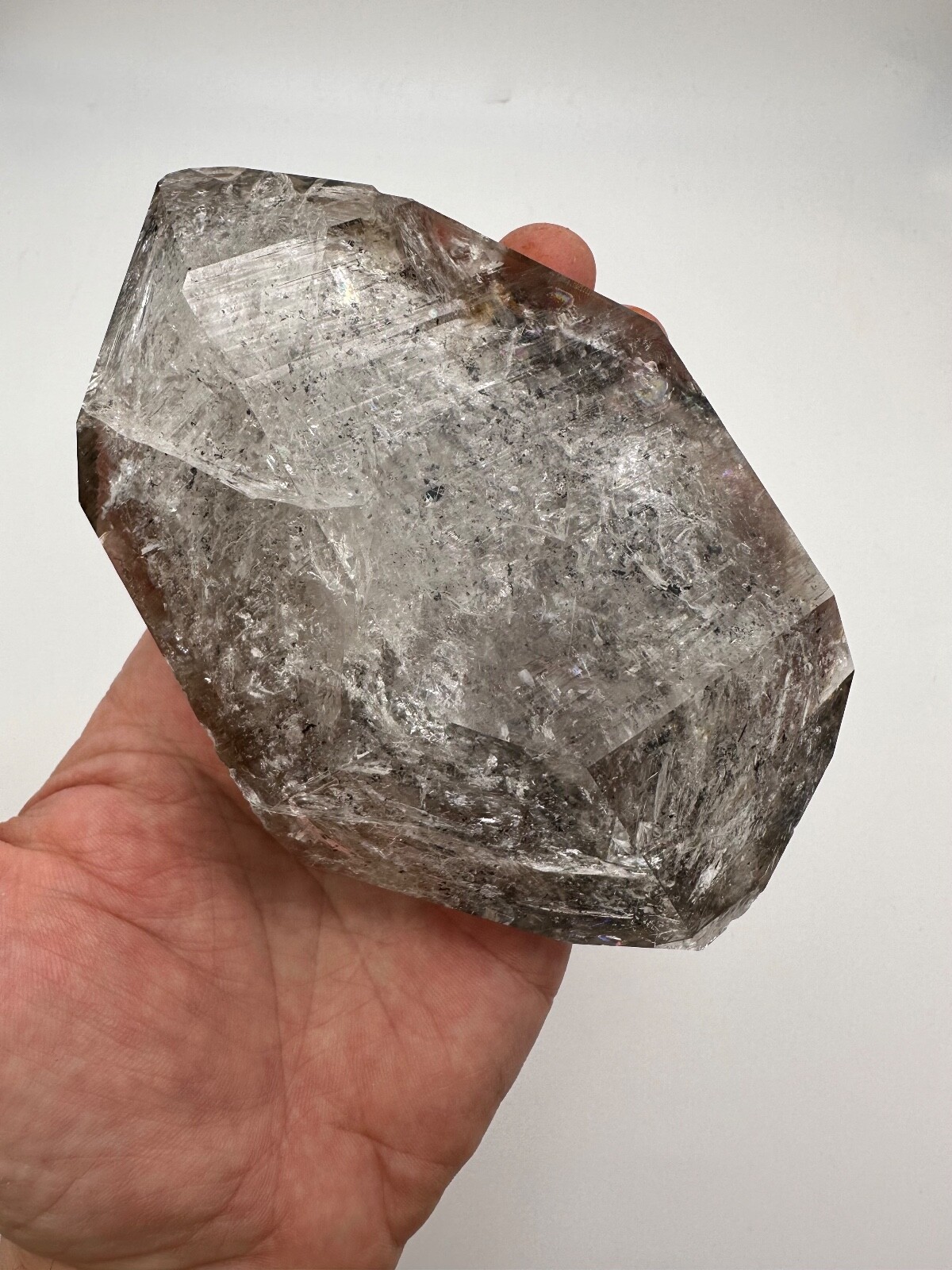 MASSIVE DT Herkimer Diamond of Exceptional Quality - Almost 2 Lbs - MINE DIRECT MASSIVE DT Herkimer Diamond of Exceptional Quality - Almost 2 Lbs - MINE DIRECT