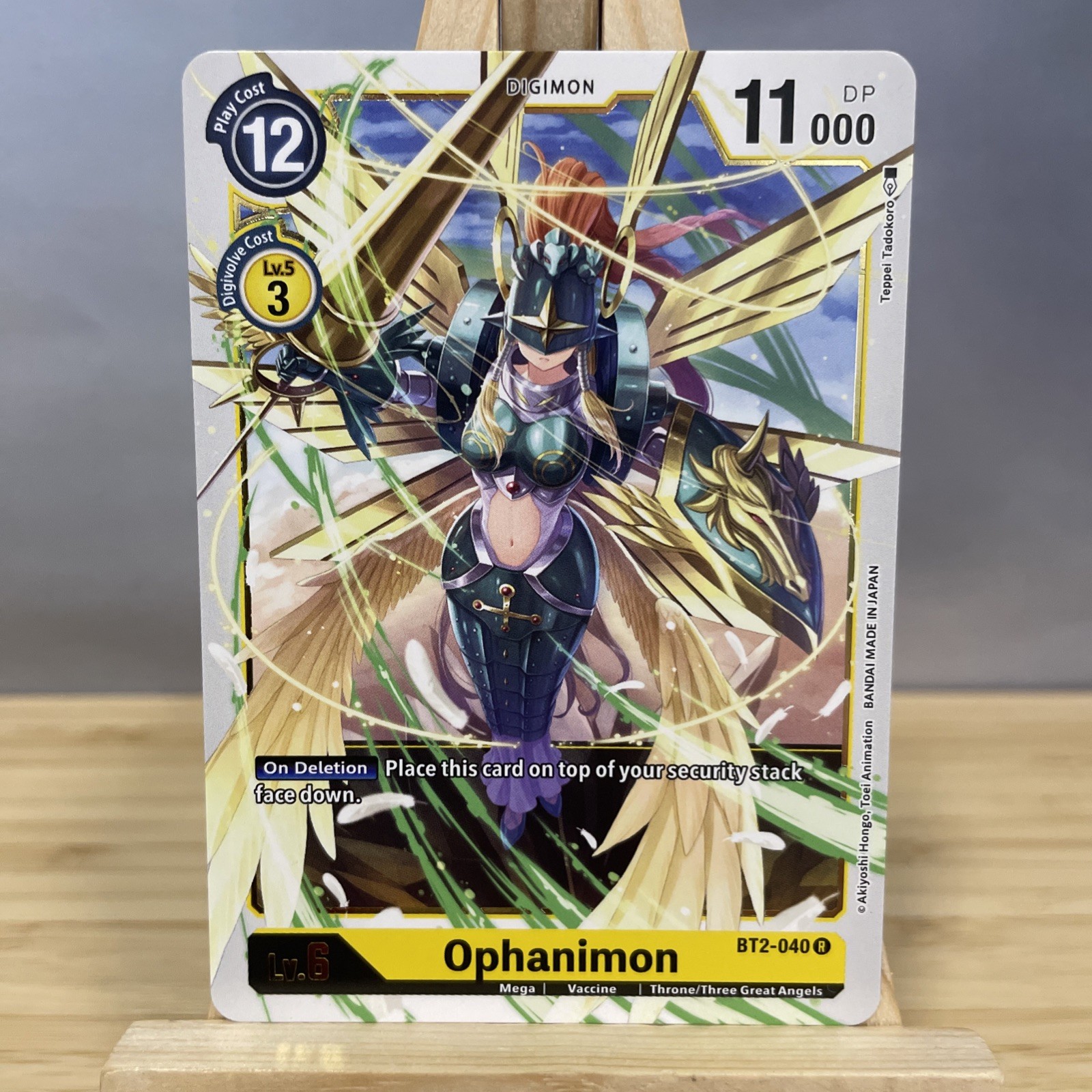 Ophanimon BT2-040 R Release Special Booster Digimon TCG Ophanimon BT2-040 R Release Special Booster Digimon TCG
