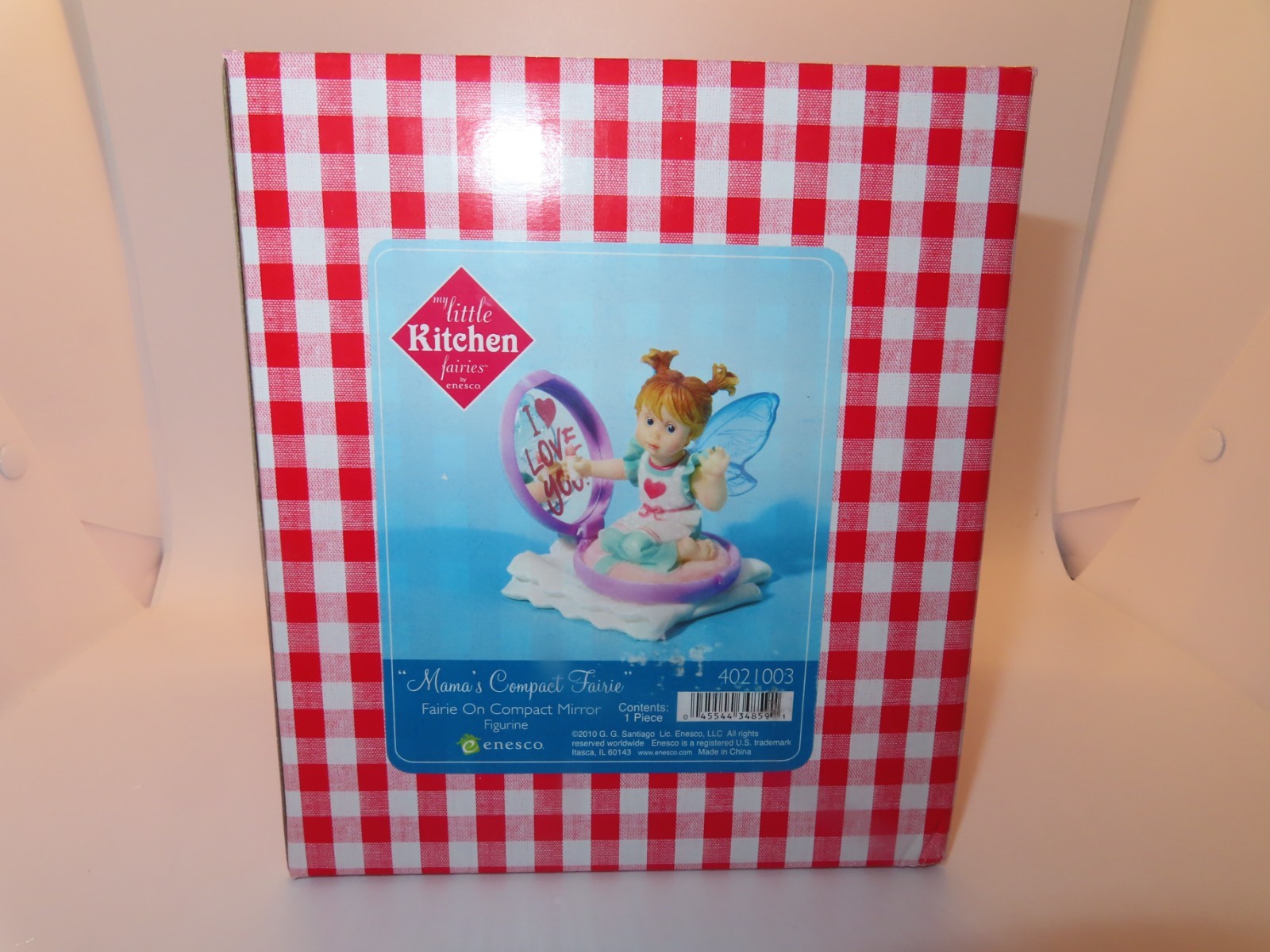 NIB My Little Kitchen Fairies MAMA\'S COMPACT FAIRIE 421003, Enesco 2010 Santiago