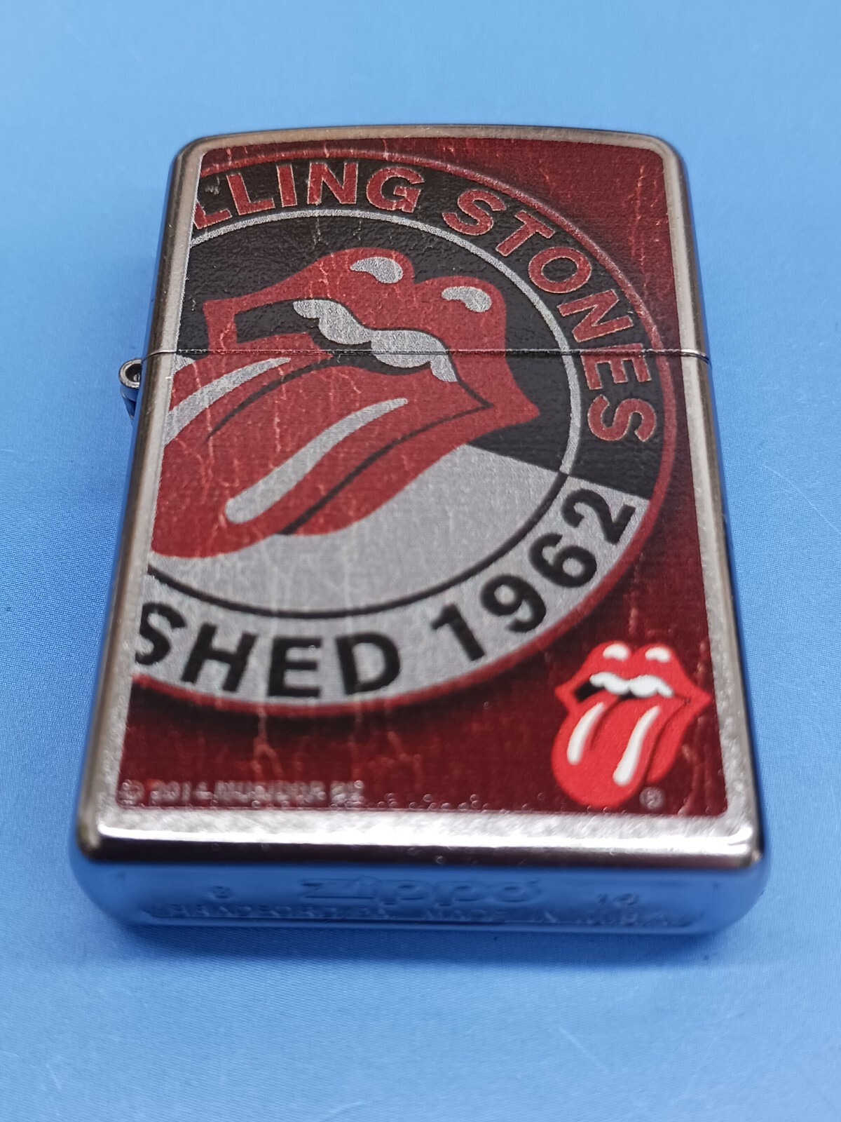 Zippo 28843 Rolling Stone Street Chrome