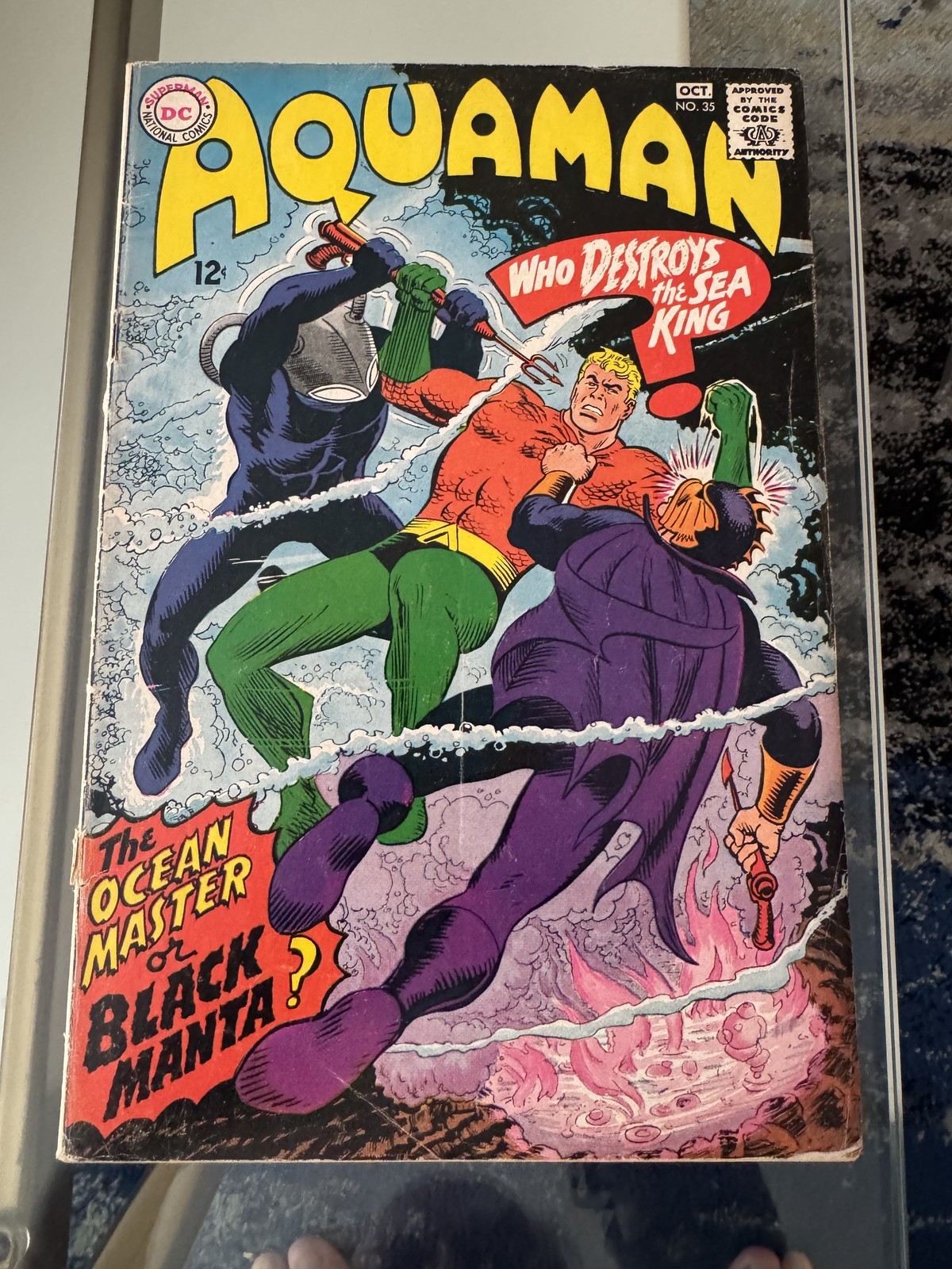 Aquaman #35 (DC Comics October 1967) RAW 3.5-4.5 1st app Black Manta