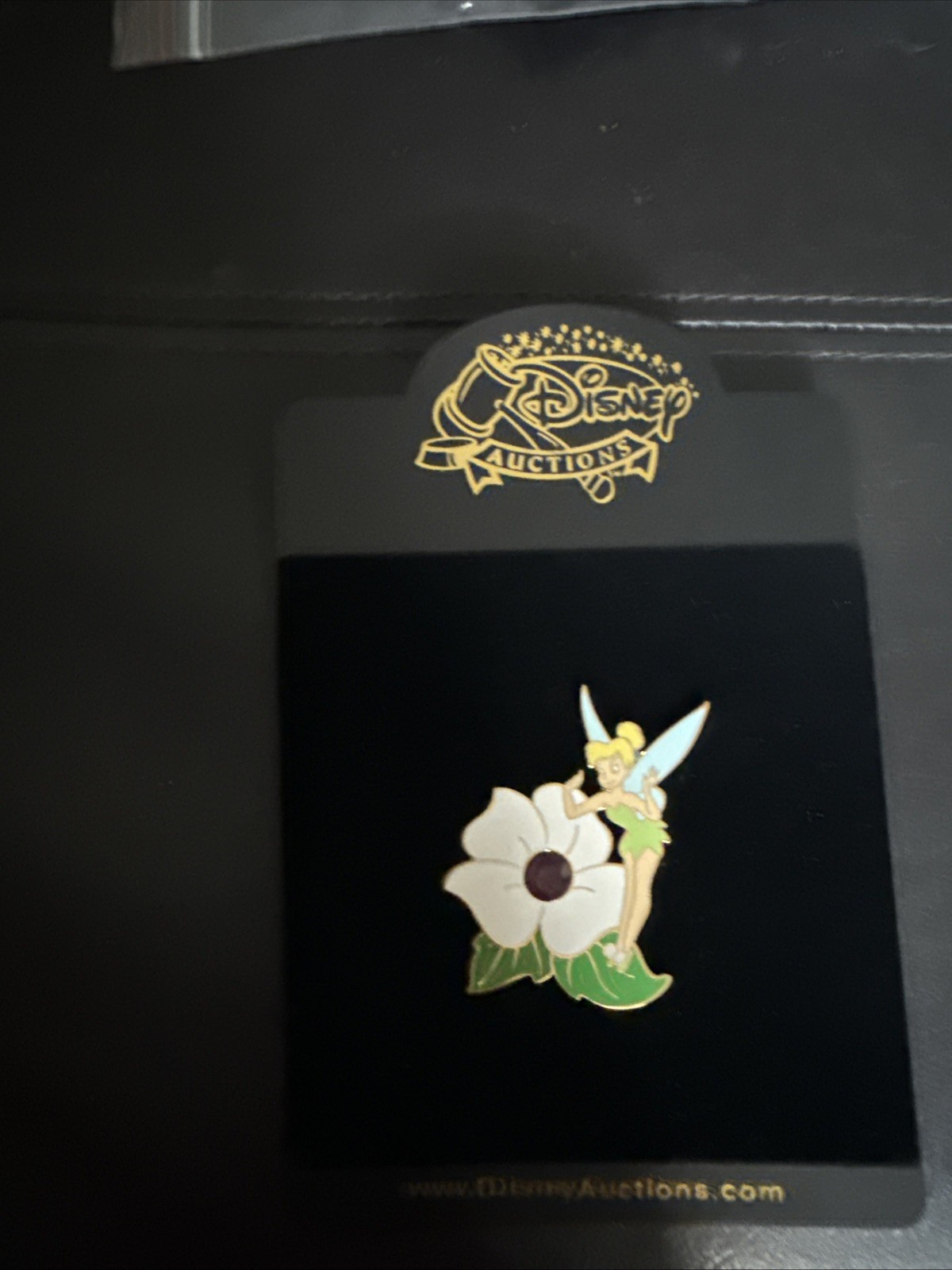 Tinker Bell LE Disney Auctions Pin ✿ Tink Jewel Flower Birthstone February RARE Tinker Bell LE Disney Auctions Pin ✿ Tink Jewel Flower Birthstone February RARE