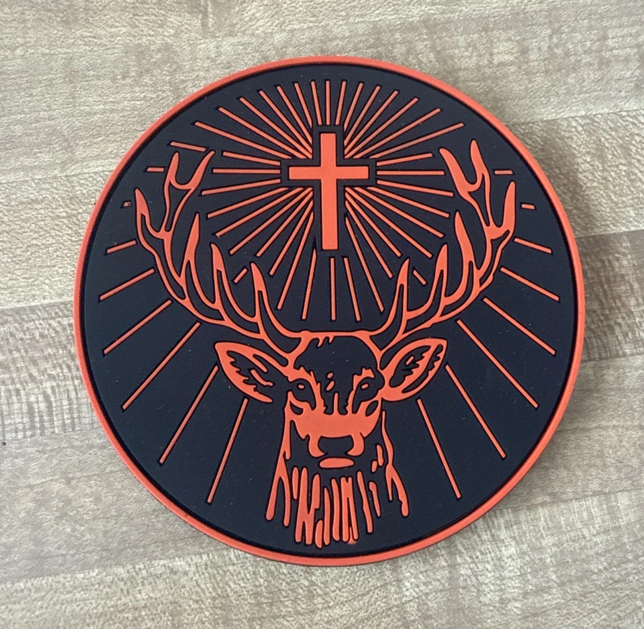 10 Piece Jagermeister Coaster Set Liquor Merch Silicone Rubber Bar Man Cave 