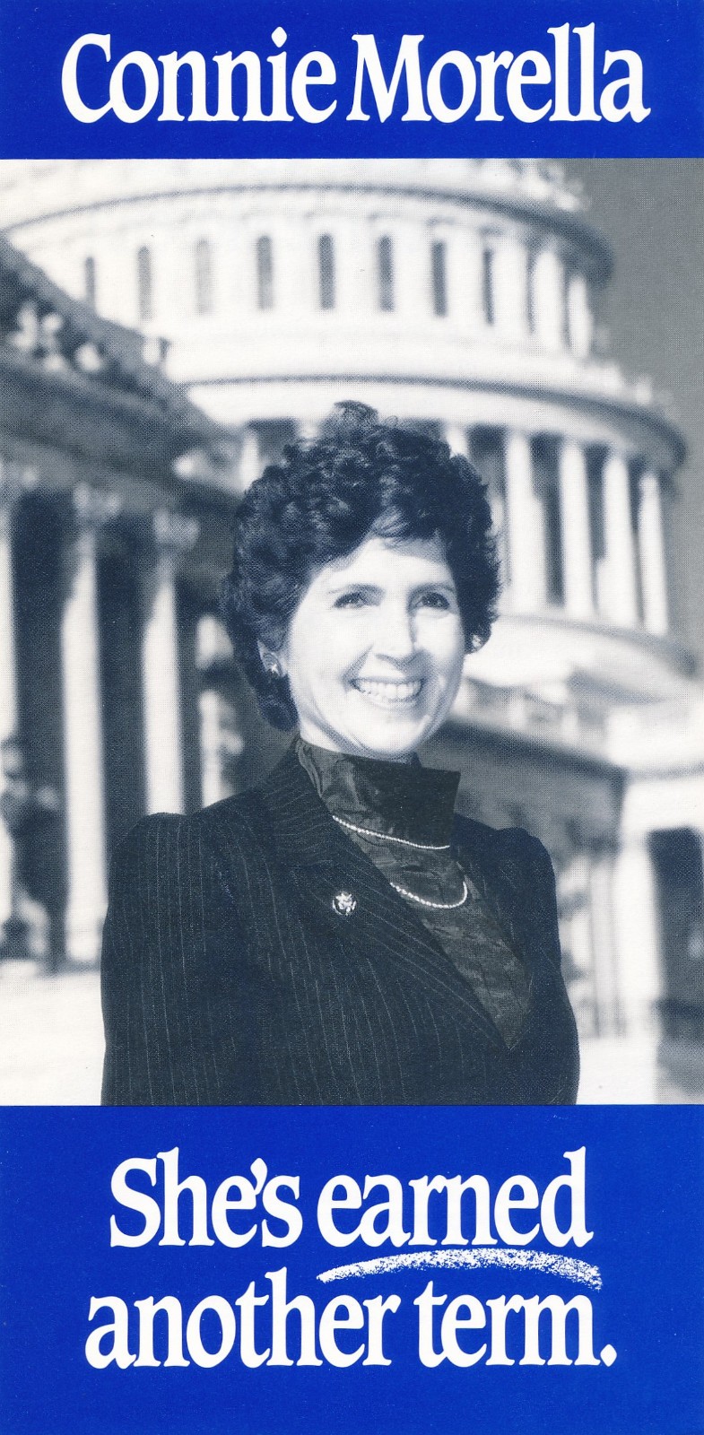 Connie Morella for US Congress 1988 Maryland MD handout #23 Connie Morella for US Congress 1988 Maryland MD handout #23