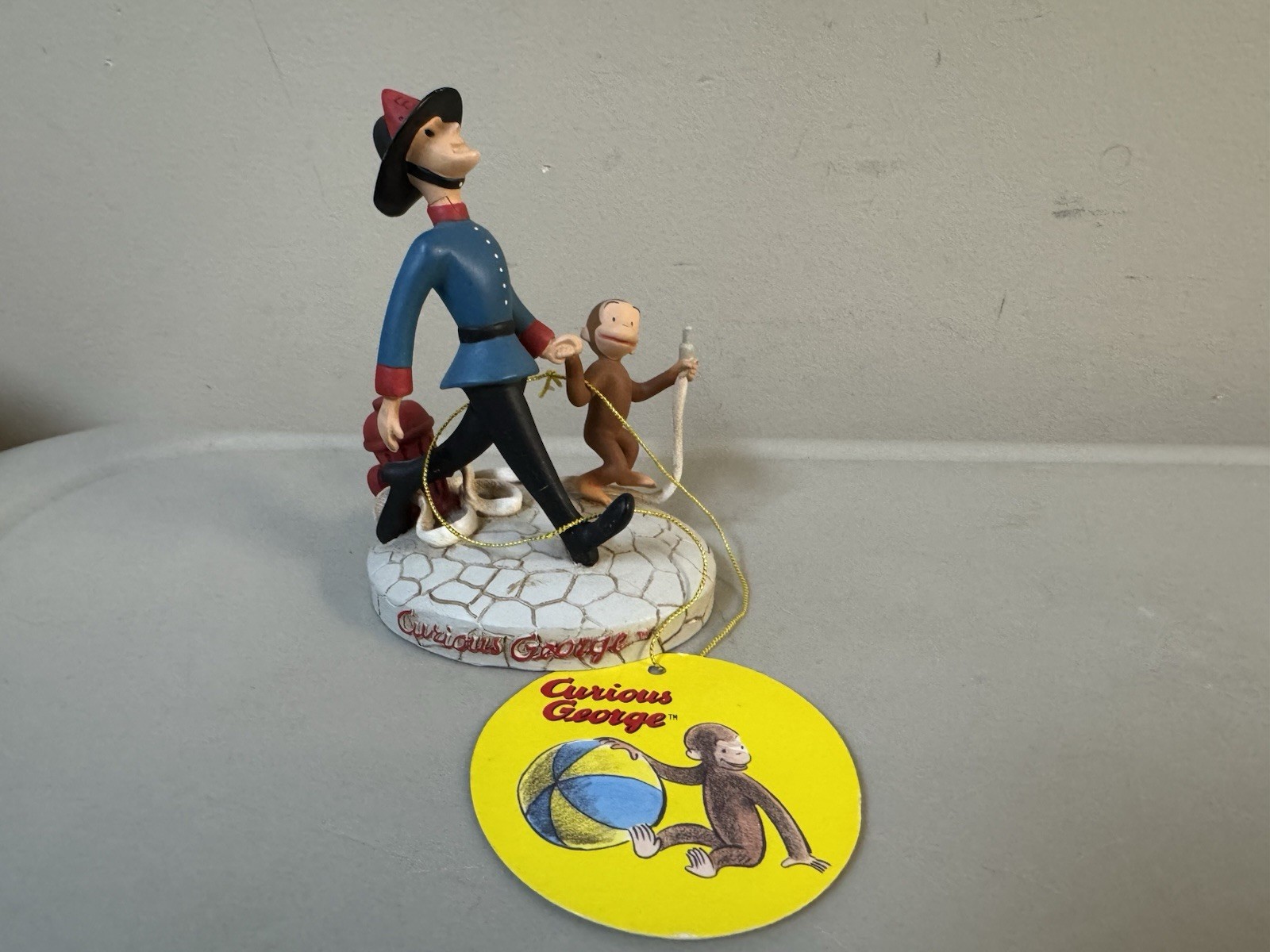 Westland Giftware Curious George Resin Figure George Firefighter
