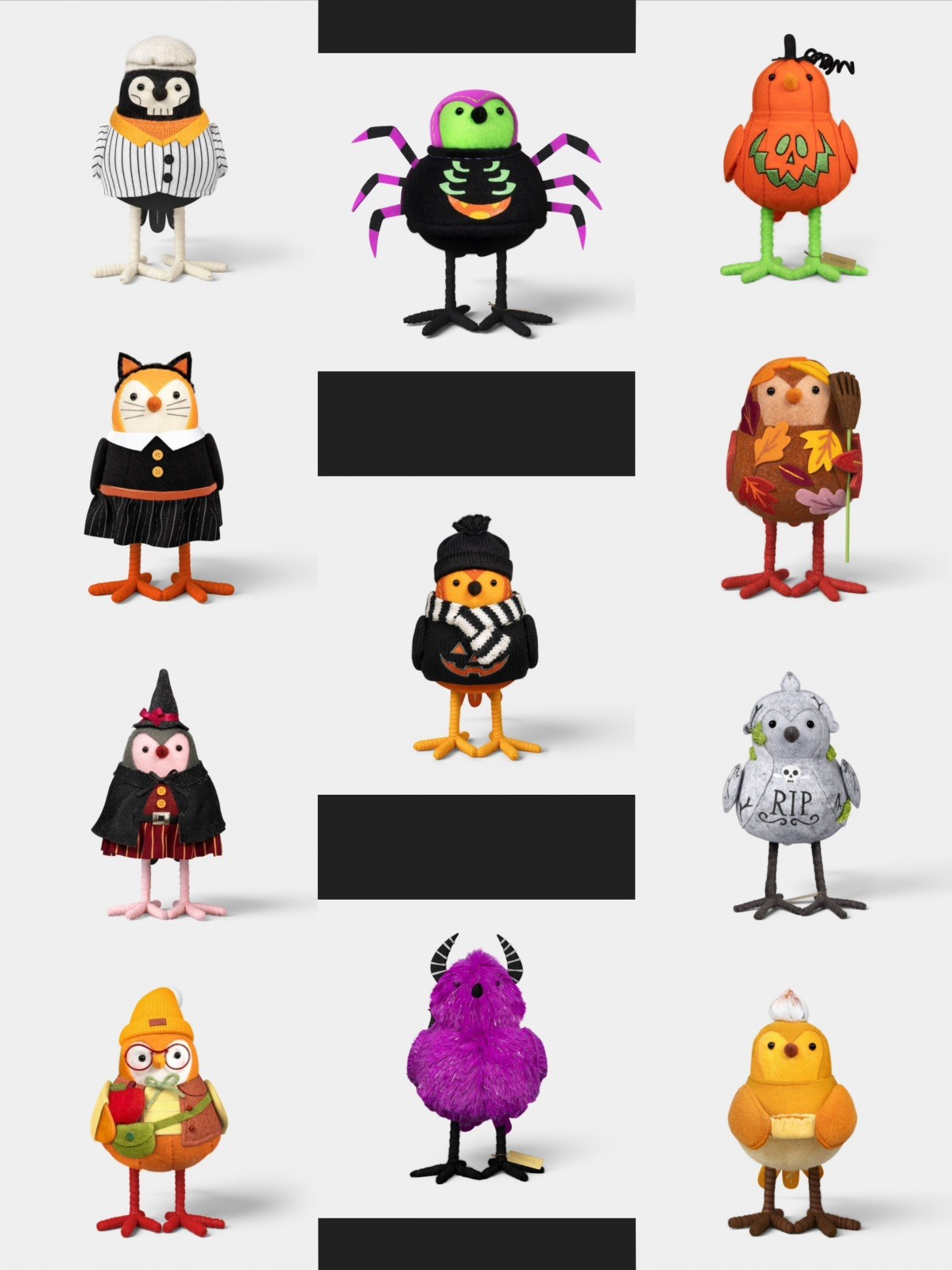 Target Hyde & EEK Complete Set Of 11 2026 Halloween Featherly Birds NWT Target Hyde & EEK Complete Set Of 11 2026 Halloween Featherly Birds NWT