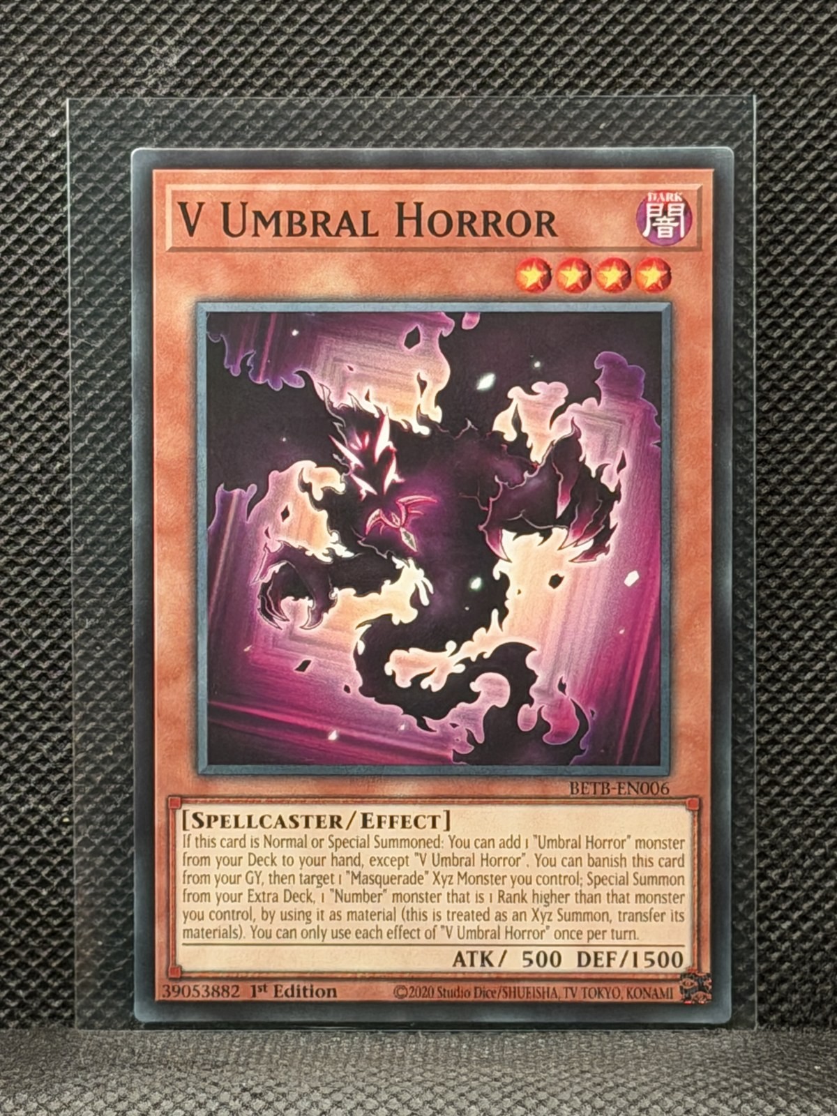 2026 YuGiOh Beyond the Brave - V Umbral Horror #BETB-EN006