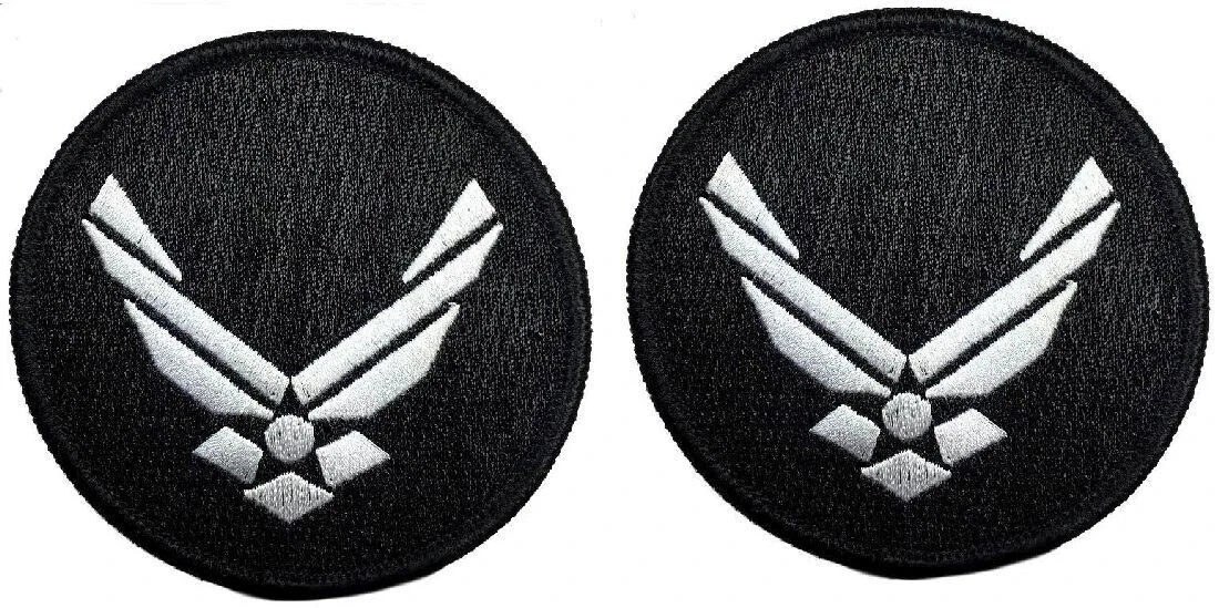 AirMan Logo Embroidered Military Patch || 2PC HOOK BACKING 3 AirMan Logo Embroidered Military Patch || 2PC HOOK BACKING 3