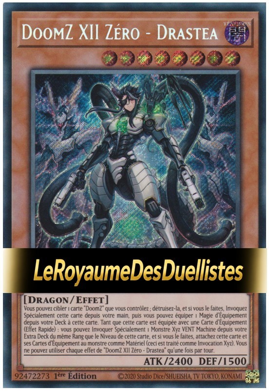Yu-Gi-Oh DoomZ Patron of Power FR Deck • Extra Deck • Complete • New Cards